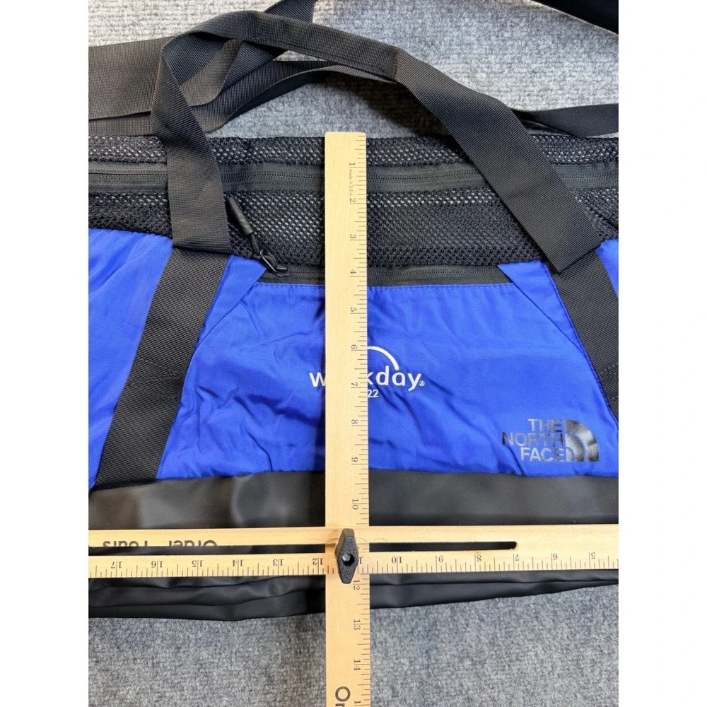The North Face Apex Duffel Bag Blue Black Workday 2022 Gym Travel NWT NF0A3KXX